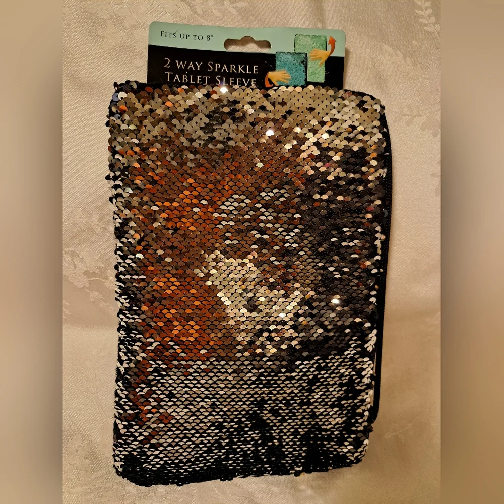 Brand New Two Way Sparkle Tablet Sleeve